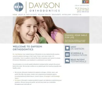 Davisonorthodontics.com(Davison Orthodontics) Screenshot