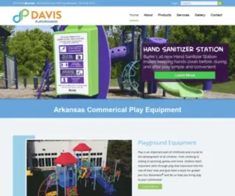Davisplaygrounds.com(Playground Equipment) Screenshot