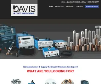 Davisstudwelding.com(Stud Welding Equipment) Screenshot