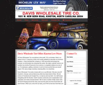 Davistirekinston.com(Tire Rotation) Screenshot