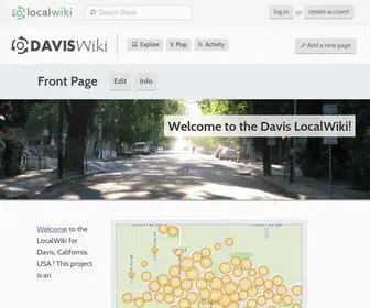 Daviswiki.org(Davis) Screenshot
