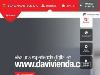 Davivienda.com(Banco Davivienda) Screenshot