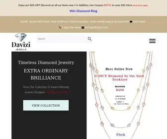 Davizi.com(Morris & David Jewelry Buy Online Morris & David Jewelry in USA) Screenshot