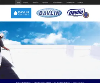 Davlincoatings.com(Davlin Coatings) Screenshot