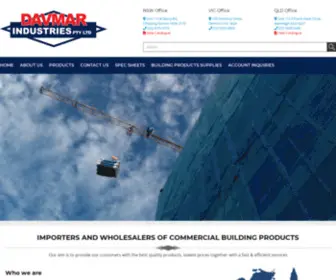 DavMarindustries.com.au(Davmar Wholesale Commercial Building Products) Screenshot