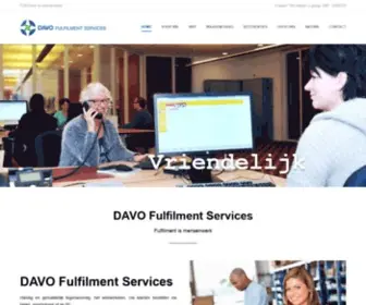 Davofulfilmentservices.nl(DAVO Fulfilment Services) Screenshot