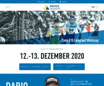 Davosnordic.ch(Davos Nordic) Screenshot