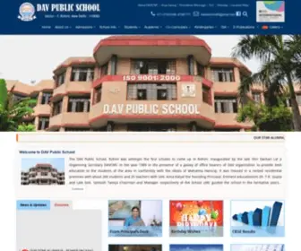 Davrohini.org(DAV Public School) Screenshot