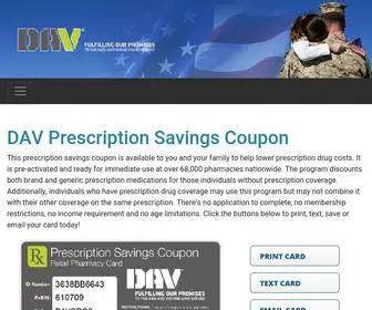 Davrxcard.com(Disabled American Veterans) Screenshot