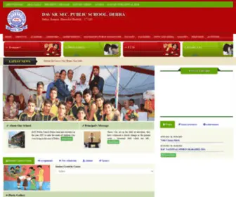 Davschooldehra.org(DAV SR) Screenshot