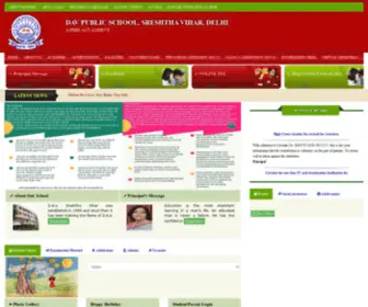 Davsreshtha.com(DAV PUBLIC SCHOOL) Screenshot