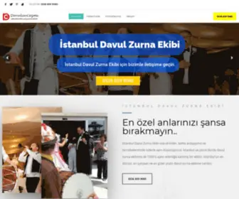 Davulcucezmi.com(İSTANBUL DAVULCU) Screenshot