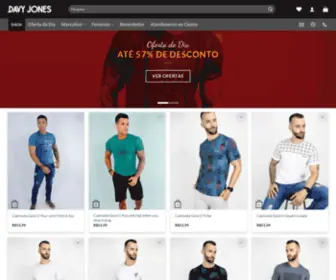 Davyjones.com.br(Camisetas, Jeans, Cuecas e Moda Online) Screenshot