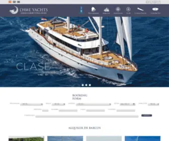 Dawebrokers.com(Alquiler de Barcos) Screenshot