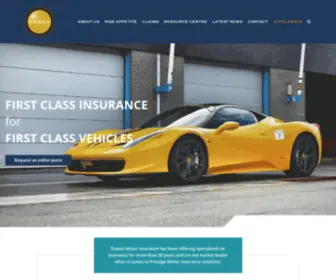 Dawes.com.au(First Class Insurance) Screenshot