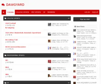 Dawgrant.com(UGA Football) Screenshot