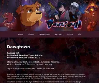 Dawgtownthemovie.com(DAWGTOWN) Screenshot