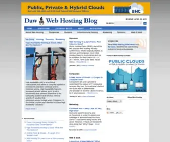 Dawhb.com(Web Hosting & Cloud Computing Review) Screenshot