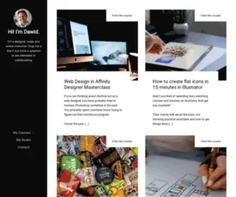 Dawidtuminski.com(Dawid Tuminski Design Tutorials) Screenshot