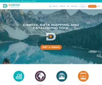 Dawizz.com(Outil de cartographie de données) Screenshot