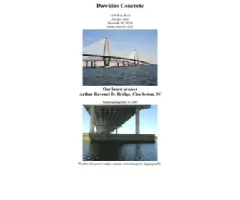 Dawkinsconcrete.com(Dawkinsconcrete) Screenshot