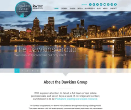 Dawkinsgroup.com(The Dawkins Group) Screenshot