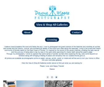 Dawnamoorephotography.com(Travel & Coastal Photography) Screenshot