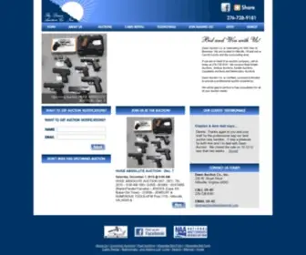 Dawnauction.com(Dawn Auction Company of Hillsville) Screenshot