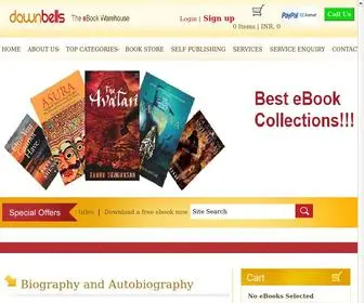 Dawnbells.com(Online book store India) Screenshot