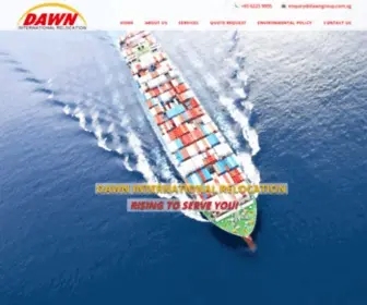 Dawngroup.com.sg(Professional Relocation Services) Screenshot