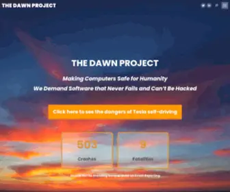 Dawnproject.com(Dawn Project) Screenshot