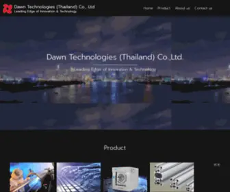 Dawntechth.com(Leading Edge of Innovation & Technology) Screenshot