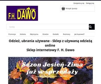 Dawo.sklep.pl(Odzież) Screenshot