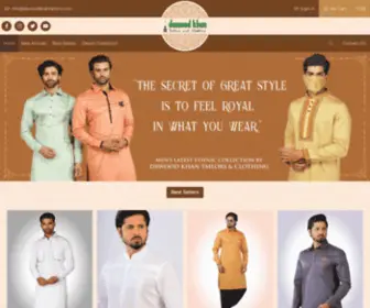 Dawoodkhantailors.com(Dawood Khan) Screenshot