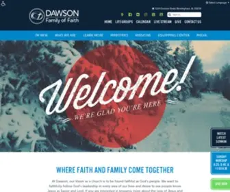 Dawsonchurch.org(Dawson) Screenshot