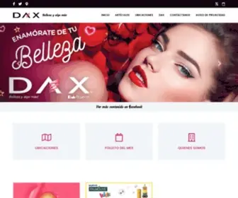 Dax.com.mx(Belleza algo más) Screenshot