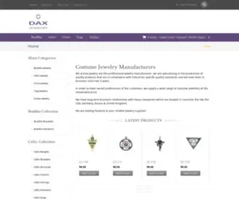 Daxcostumejewelry.com(Costume Jewelry Manufacturer) Screenshot