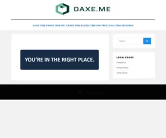 Daxe.me(Daxe) Screenshot