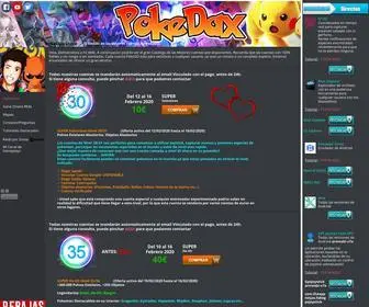 Daxerlokura.com(PokeStore) Screenshot