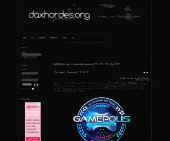 Daxhordes.org(Comunidad scener de PS4) Screenshot