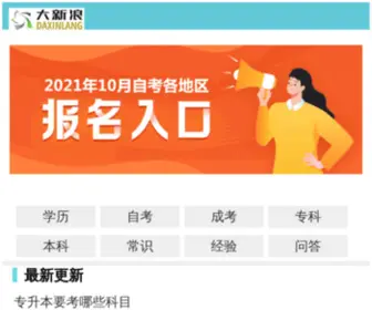 Daxinlang.com(大新浪网) Screenshot