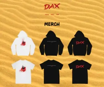 Daxofficial.com(Dax) Screenshot