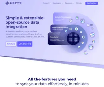 Daxtarity.com(Airbyte) Screenshot