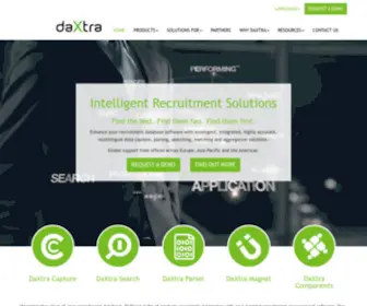 Daxtra.com(Recruitment Management Software) Screenshot