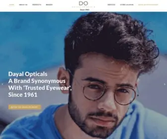 Dayalopticalsindia.com(Dayal Opticals) Screenshot