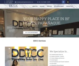 Dayanghirangdentalcareclinic.com(Providing you bright smiles and warm laughter) Screenshot