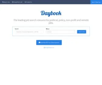 Daybook.com(Explore Political and Policy Job Opportunities) Screenshot