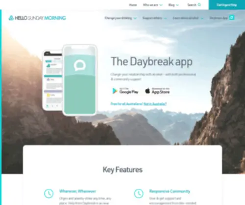 Daybreakapp.io(Daybreakapp) Screenshot