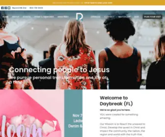 Daybreakassembly.org(Connecting people to jesus) Screenshot