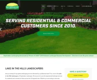 Daybreakerlandscapes.com(Lake in the Hills Landscapers) Screenshot